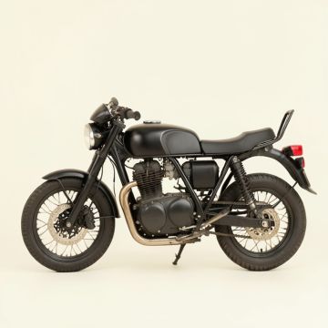 No . 4 Motorcycle - Print (synthetic illustration; no displayed measurements)
