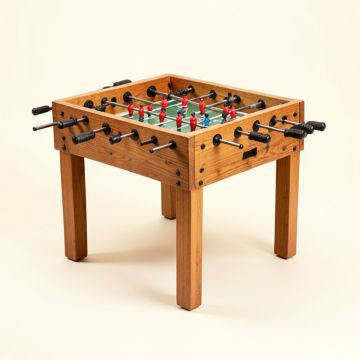 Urban Collection 39.75 '' Wood Foosball Table (synthetic illustration; no displayed measurements)