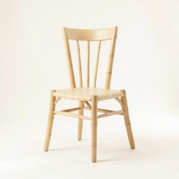 River Crossing Dining Chair - Ivory (synthetic illustration; no displayed measurements)