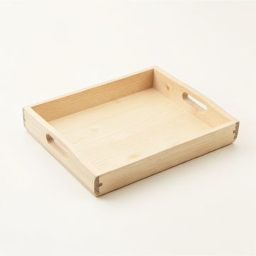 Elm Crossing Serving Tray - Ivory (synthetic illustration; no displayed measurements)
