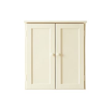 Ridge Bridge Wall-Mounted Laundry Cabinet - Cream