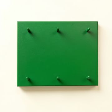 Cove Bridge Empty Wall-Mounted Tool Organizer Panel - Green (synthetic illustration; no displayed measurements)