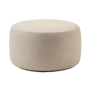 Aubrielle 20 '' Wide Round Pouf Ottoman