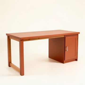 Wren Brook Empty Workshop Workbench - Terracotta (synthetic illustration; no displayed measurements)