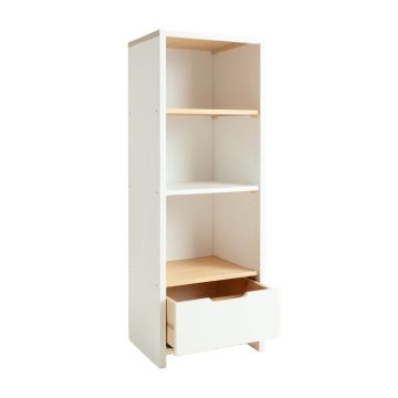 Holly Bend Narrow Cubby Tower - White