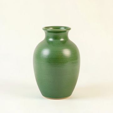 Reed Canyon Empty Decorative Vase - Green (synthetic illustration; no displayed measurements)