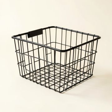 Square Wire Basket (synthetic illustration; no displayed measurements)