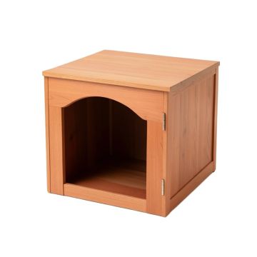 Slate Arc Empty Furniture-Style Litter Enclosure