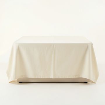 Willow Branch Flat Bed Sheet - Ivory (synthetic illustration; no displayed measurements)