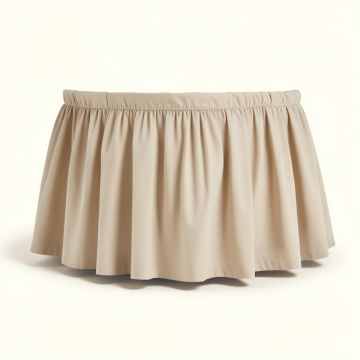 Ormsby Elastic Bed Wrap Ruffle Bed Skirt (synthetic illustration; no displayed measurements)