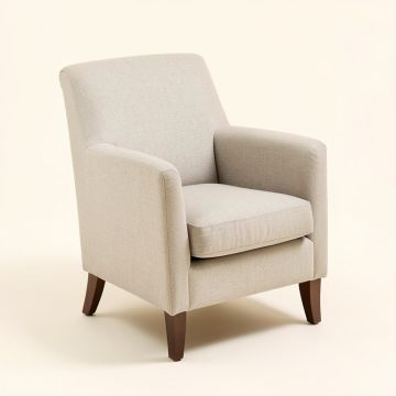 Satchell Linen Upholstered Dining Chair (synthetic illustration; no displayed measurements)