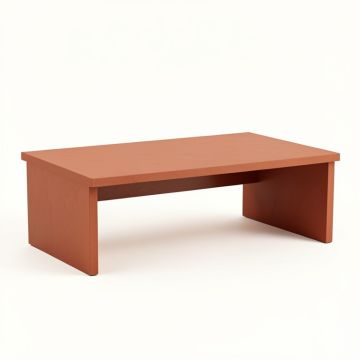 Alder Falls Desktop Monitor Riser - Terracotta (synthetic illustration; no displayed measurements)