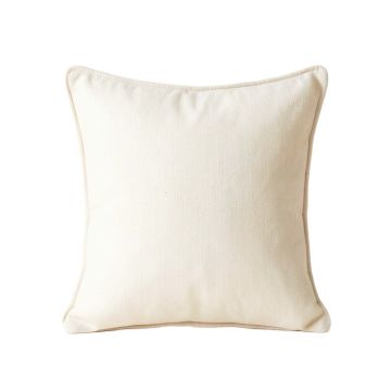 Maple Crest Filled Accent Pillow - Ivory