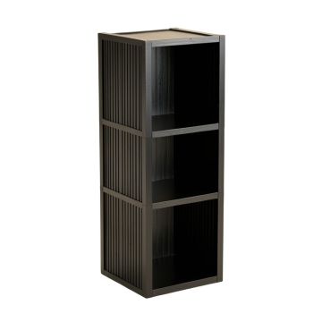 Sage Crest Narrow Cubby Tower - Black