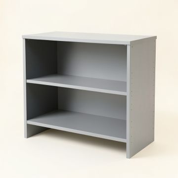 River Edge Desktop Shelving Unit - Gray (synthetic illustration; no displayed measurements)