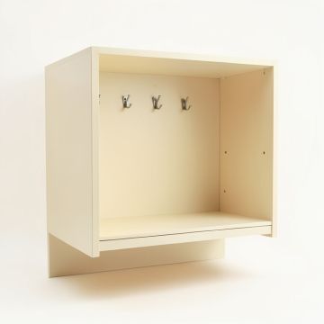 Wren Arc Empty Mug-Storage Cabinet Insert - Cream (synthetic illustration; no displayed measurements)