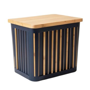 Meadow Bluff Laundry Hamper - Navy