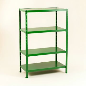 Flint Bluff Empty Seed-Starting Shelving Unit Without Lights - Green (synthetic illustration; no displayed measurements)