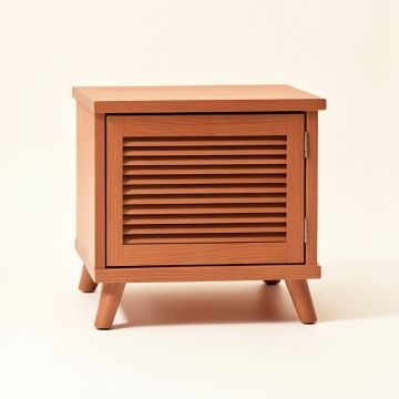Flint Branch Nightstand - Terracotta (synthetic illustration; no displayed measurements)
