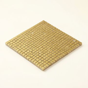Midtown Sense Railroad Random Sized Glass Mosaic Tile In Gold (synthetic illustration; no displayed measurements)