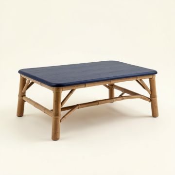 Field Edge Coffee Table - Navy (synthetic illustration; no displayed measurements)