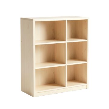 Dune Branch Freestanding Bookcase - Ivory