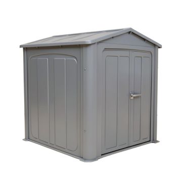6 Ft. W X 10 Ft. D Plastic Storage Shed