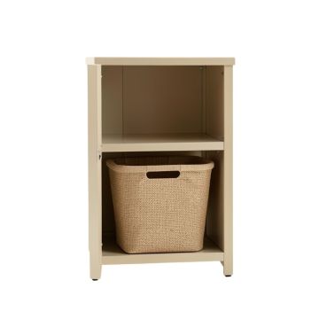 Briar Dale Freestanding Pull-Out Hamper Cabinet - Beige