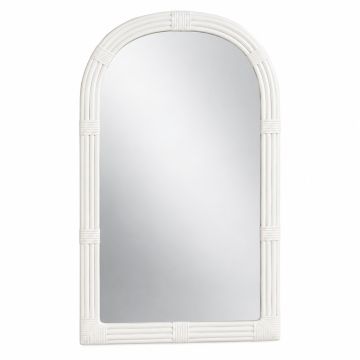 Pine Canyon Framed Wall Mirror - White
