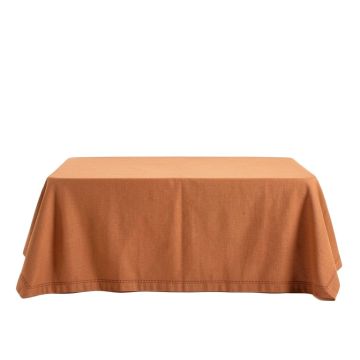 Aspen Edge Flat Bed Sheet - Terracotta
