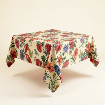 Yadav Vinyl Cutwork Tablecloth (synthetic illustration; no displayed measurements)