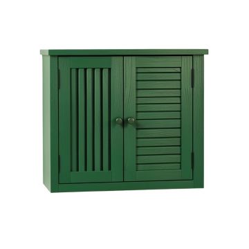Dawn Dell Wall-Mounted Entry Cabinet - Green