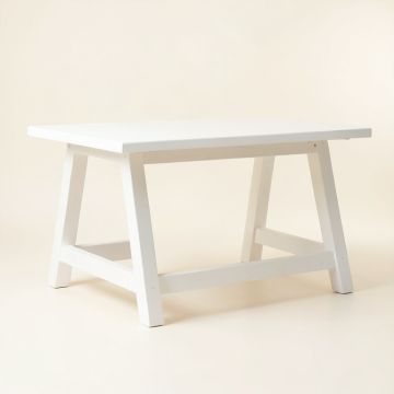 Reed Bend Empty Workshop Workbench - White (synthetic illustration; no displayed measurements)