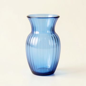 Elm Branch Empty Decorative Vase - Blue (synthetic illustration; no displayed measurements)