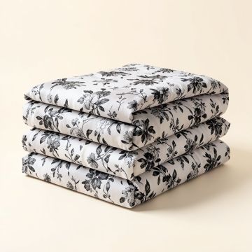 Ferron Floral Cotton Comforter Set (synthetic illustration; no displayed measurements)