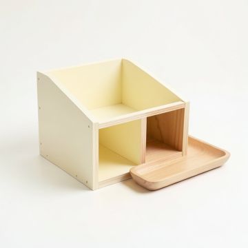 Slate Branch Empty Coffee-Station Organizer - Cream (synthetic illustration; no displayed measurements)