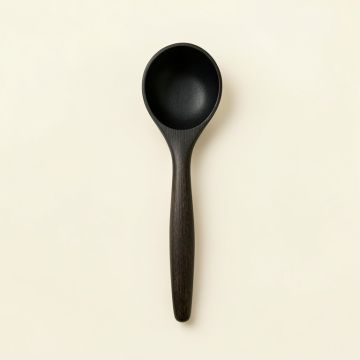 Dune Crest Cooking Spoon - Black (synthetic illustration; no displayed measurements)