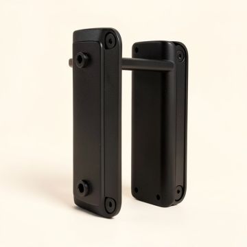 Single Bypass Double Door Barn Door Hardware Kit (synthetic illustration; no displayed measurements)