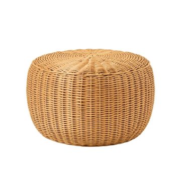 Hallatrow Round Hand Woven Pouf (synthetic illustration; no displayed measurements)