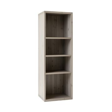 Dune Edge Narrow Cubby Tower - Gray