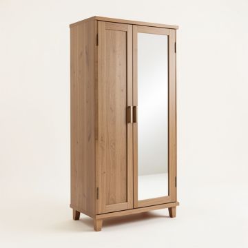 Rizer Mirror 1 Door Armoire (synthetic illustration; no displayed measurements)