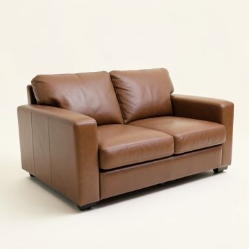 Suri 77 '' Leather Match Round Arm Reclining Loveseat (synthetic illustration; no displayed measurements)