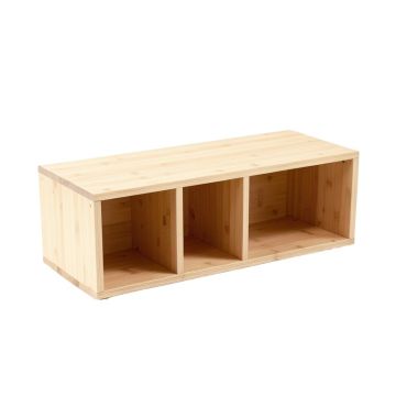 Pine Dale Shoe Storage Bench - Ivory