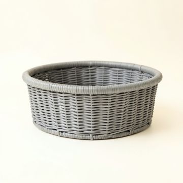 Juniper Crossing Empty Storage Basket - Gray (synthetic illustration; no displayed measurements)