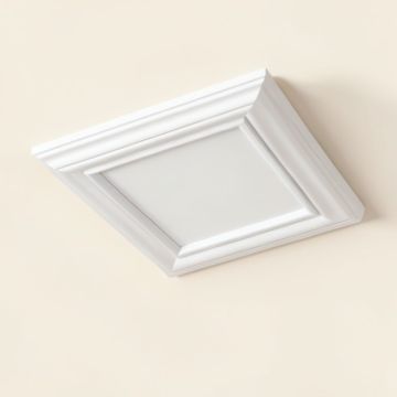 20 '' H X 20 '' W X 2 '' D Coffered Ceiling (synthetic illustration; no displayed measurements)