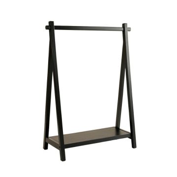 Shore Branch Empty Garment Rack - Black