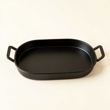Wren Bluff Serving Tray - Black (synthetic illustration; no displayed measurements)