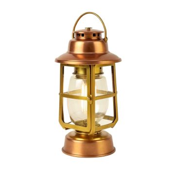 Earlham Aged Copper/Yellow 2 -Bulb Outdoor Hanging Lantern