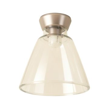 5 '' Glass Bell Ceiling Fan Fitter Shade ( Screw On )