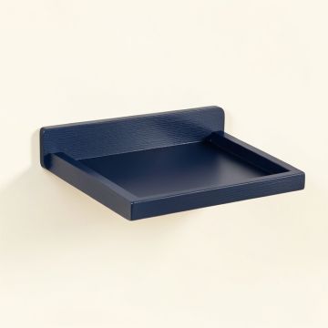 Clay Dell Wall-Mounted Cat Perch - Navy (synthetic illustration; no displayed measurements)